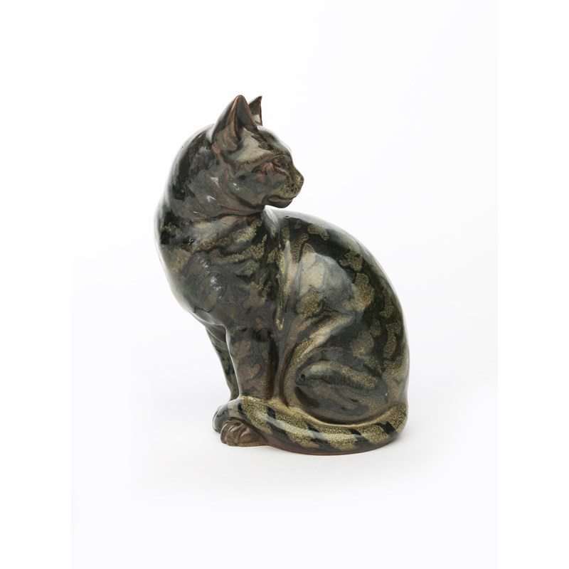 Charles vyse (1882-1971) seated tabby cat | Woolley and Wallis