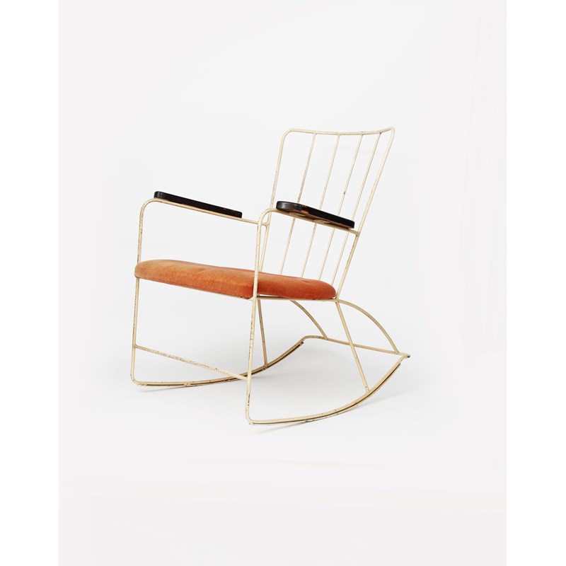 A race furniture rocking chair designed by ernest race, originally ...