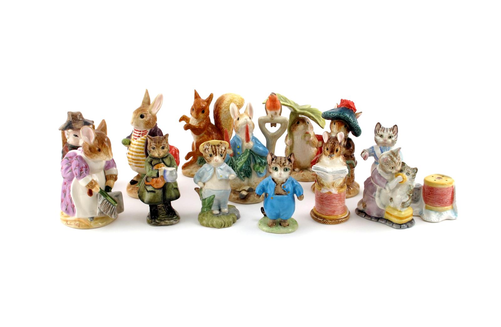 'simpkin' A Beswick Beatrix Potter Figure | Woolley And Wallis