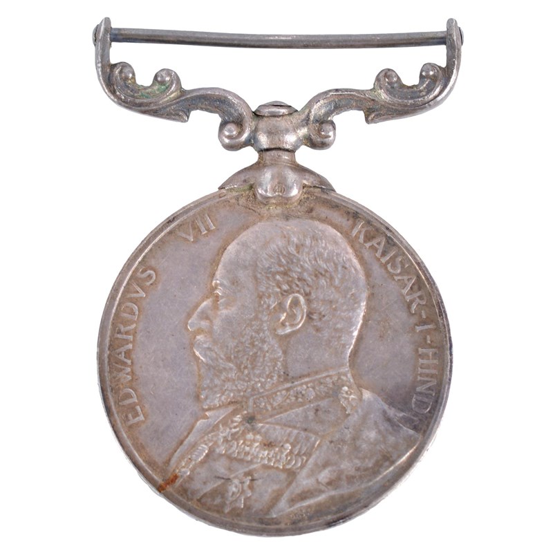 A tibet medal 1903-04 to sub-conductor t.w. james | Woolley and Wallis