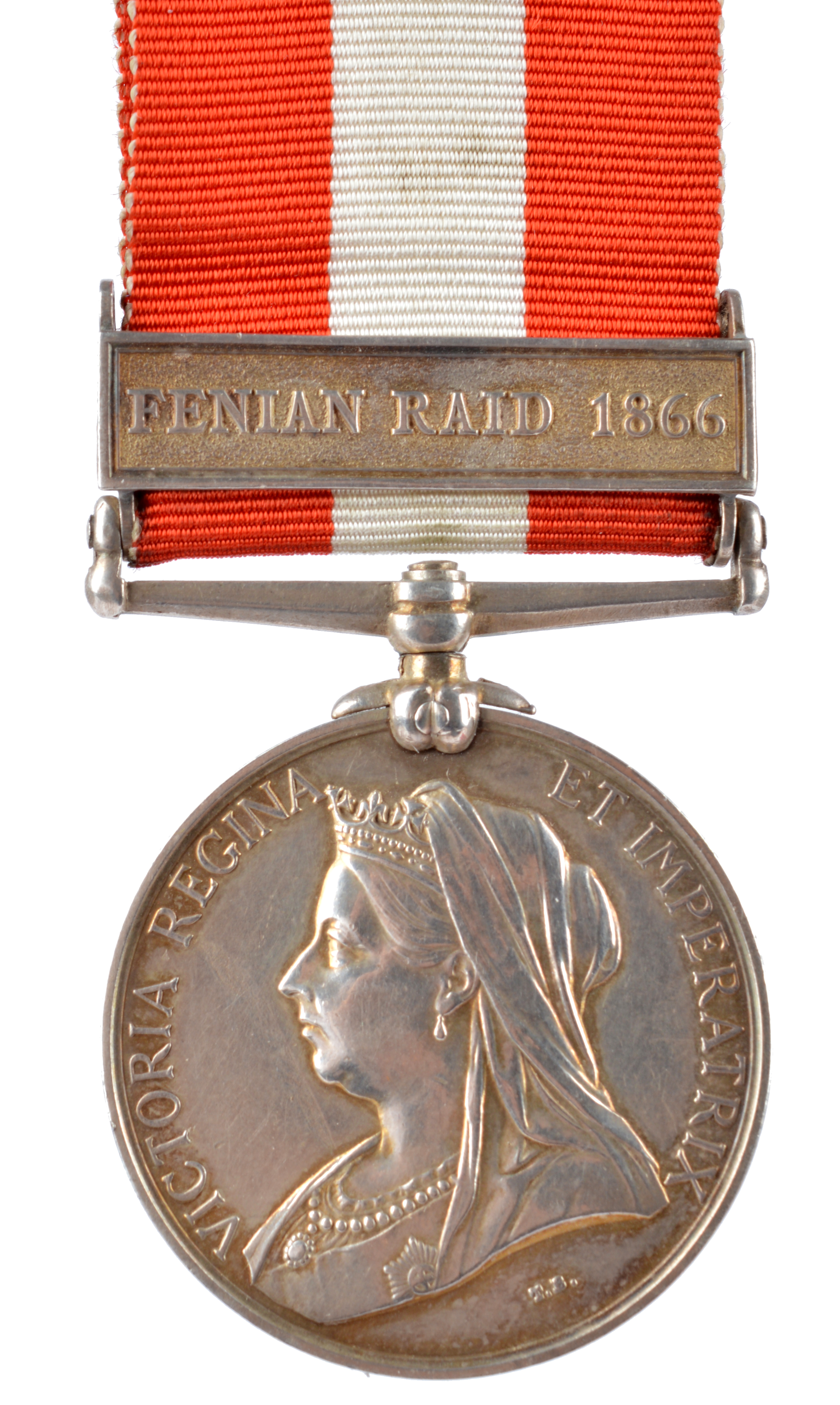 A Canada General Service Medal 1866-70 To Private R. W. Ferguson ...