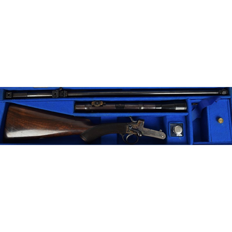 John rigby & co.: a .297/250 side lever hammer rook rifle, serial ...