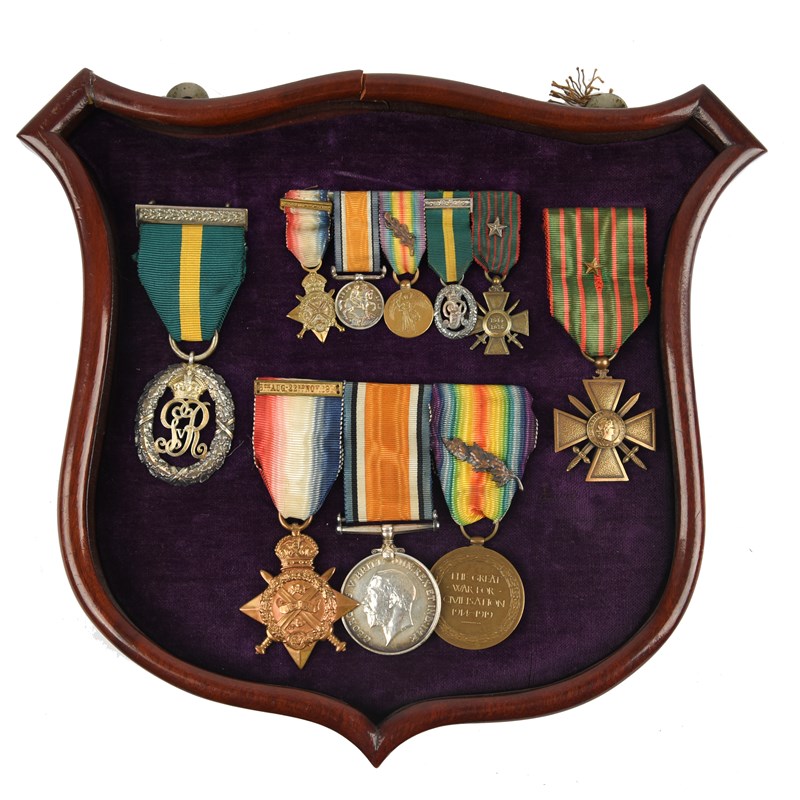 Col Whyte The great war medals and associated items to lieutenant colonel george ...