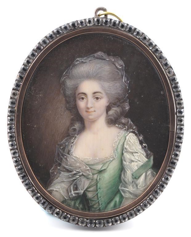 Style of pierre adolphe hall (1739-1793) a lady | Woolley and Wallis