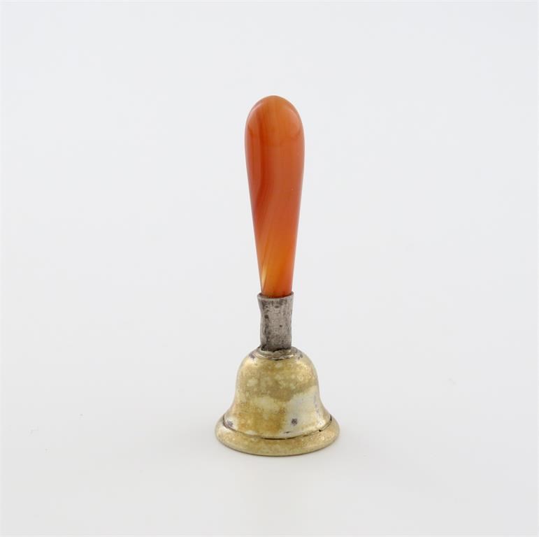 An 18th century silver-gilt miniature table bell | Woolley and Wallis