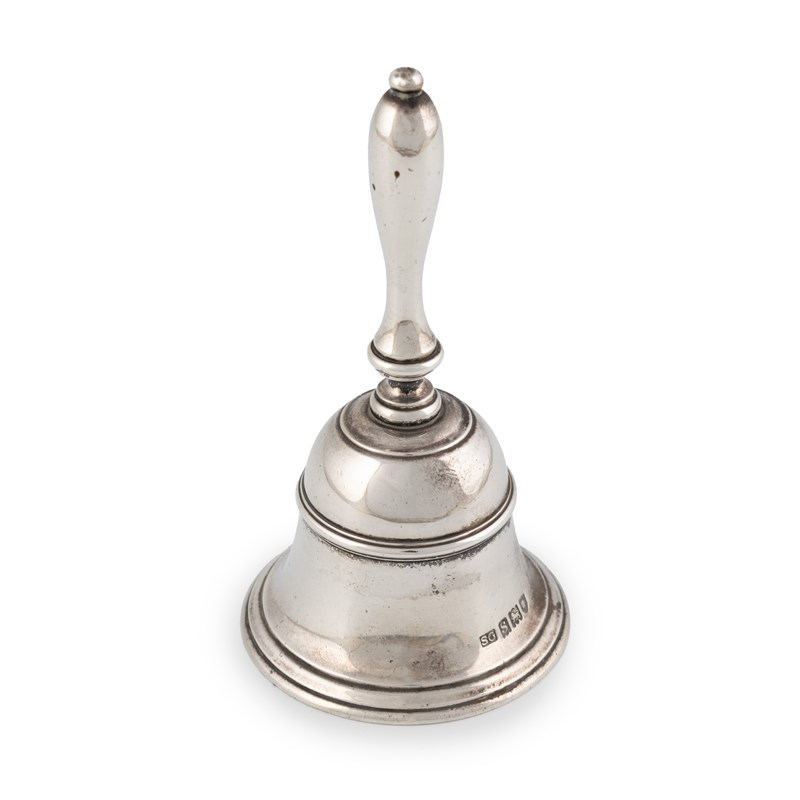 A silver table bell, | Woolley and Wallis