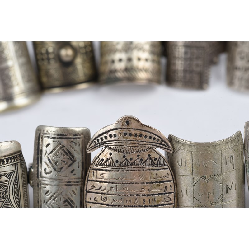 Twelve tuareg rings | Woolley and Wallis