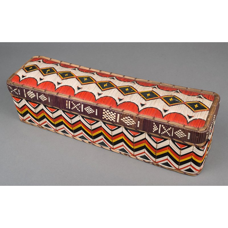 Micmac Box A micmac rectangular box and cover north america cedar | Woolley and Wallis