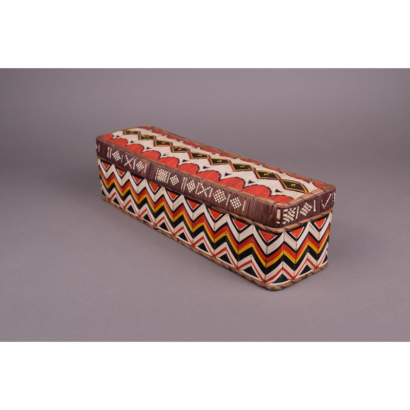 Micmac Box A micmac rectangular box and cover north america cedar | Woolley and Wallis
