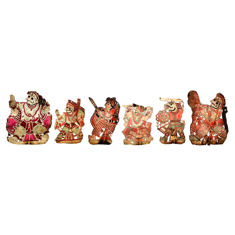 Inhloli Puppet Six indian puppet characters | Woolley and Wallis